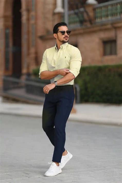 navy blue shirt pant combination.